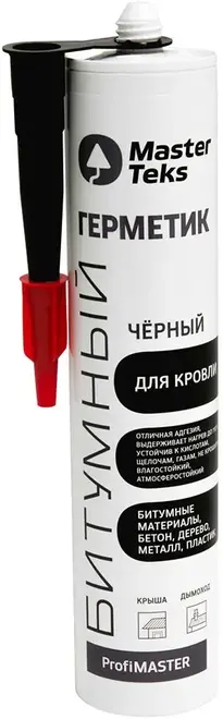 Masterteks Profimaster герметик битумный для кровли (260 мл) Польша