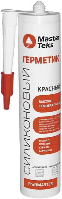 Masterteks Profimaster герметик силиконовый высокотемпературный (260 мл) Турция
