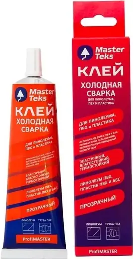 Masterteks Profimaster клей поливинилхлоридный для линолеума, ПВХ и пластика (115 г)