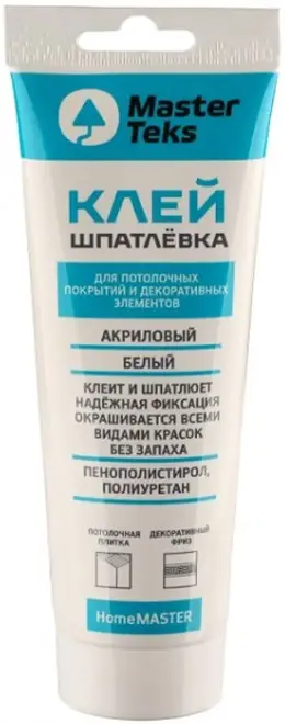 Masterteks Homemaster клей-шпатлевка акриловый (400 г тюбик)