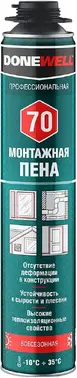 Donewell 70 пена монтажная профессиональная всесезонная (1 л) всесезонная