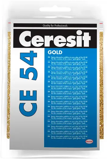 Ceresit CE 54 Gold декоративная добавка для эпоксидной затирки (75 г)