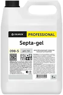 Pro-Brite Septa-Gel дезинфицирующее средство кожный антисептик (5 л)