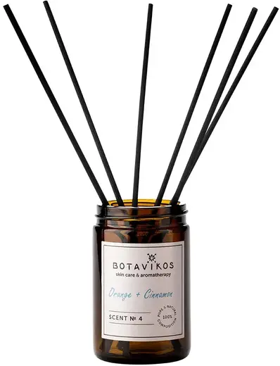 Botavikos Skin Care & Aromatherapy Scent №4 Orange+Cinnamon деко-букет (интерьерные духи 100 мл)