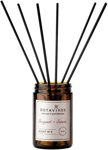 Botavikos Skin Care & Aromatherapy Scent №8 Bergamot+Jasmine деко-букет (интерьерные духи 100 мл)