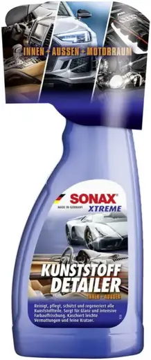 Sonax Xtreme Kunststoff Detailer очиститель пластика интерьер+экстерьер (500 мл)