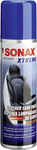 Sonax Xtreme Nano Pro Leather Care Foam пенный очиститель кожи (250 мл)