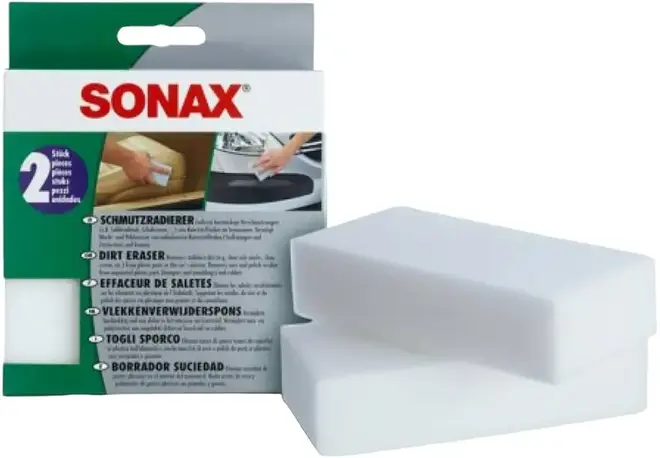 Sonax Dirt Eraser губка для очистки пластика (128 мм)