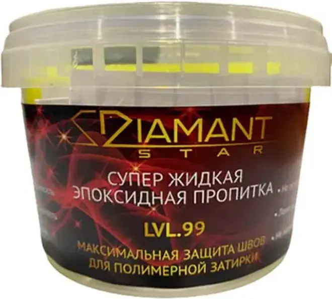 Диамант LVL. 99 супер жидкая эпоксидная пропитка (100 г) бесцветная