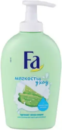 Fa Мягкость & Уход с Протеинами Йогурта Аромат Алоэ Вера крем-мыло для рук жидкое ухаживающее (250 мл)