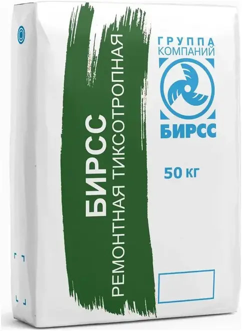 Бирсс 53 СР смесь сухая ремонтная тиксотропная (40 кг)