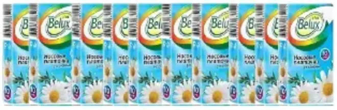 Belux Plus носовые платочки (10 пачек * 10 платочков в пачке)