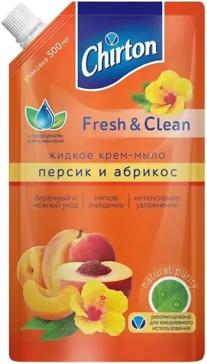 Чиртон Fresh & Clean Персик и Абрикос крем-мыло жидкое (500 мл)