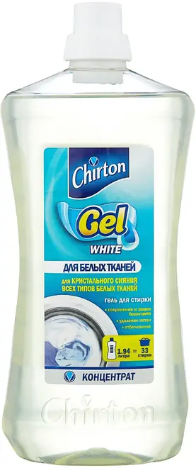 Чиртон Gel White гель-концентрат для стирки белых тканей (1.94 л)
