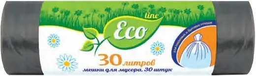 Русалочка Eco Line мешки для мусора (30 пакетов) 30 л
