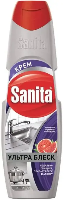 Sanita Ультра Блеск чистящий крем (600 мл)