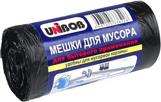 Unibob мешки для мусора (50 пакетов) 30 л
