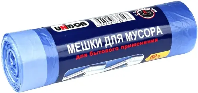 Unibob мешки для мусора (30 пакетов) 60 л