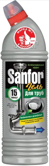 Санфор 15 Минут гель для труб (750 мл)