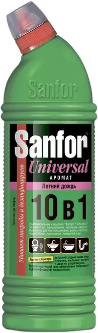 Санфор Universal Летний Дождь средство чистящее 10 в 1 (1 л)