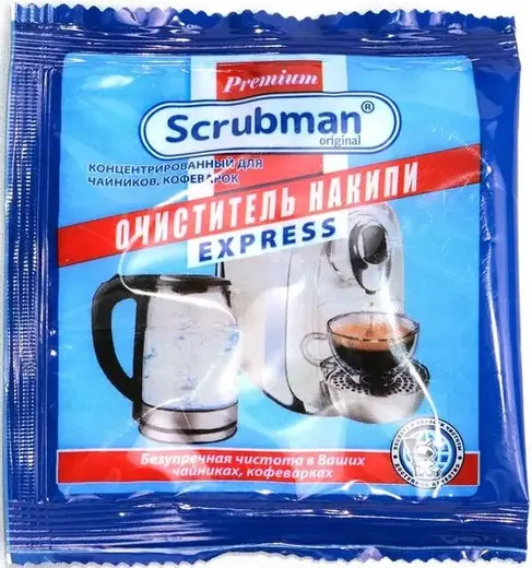 Scrubman Антинакипин Био очиститель для чайников (250 мл)