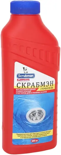 Scrubman Турбогель универсальный очиститель для устранения засоров (600 г)