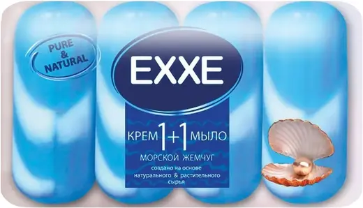 Exxe Морской Жемчуг крем-мыло (1 блок)