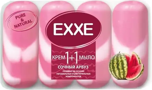 Exxe Сочный Арбуз крем-мыло (1 блок)