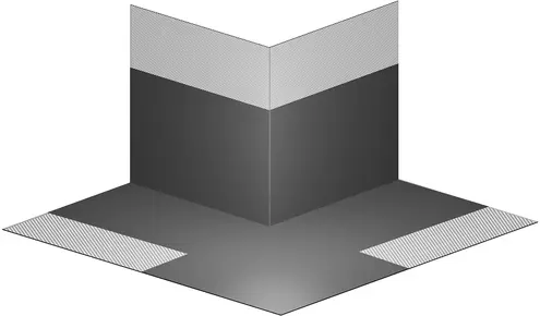 Плитонит Гидролента угол внешний 270° (120*120 мм)