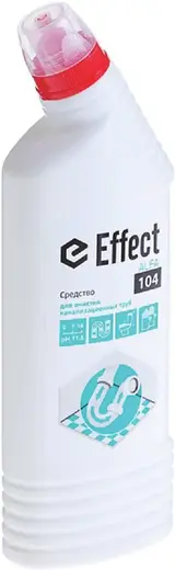 Effect Alfa 104 средство для очистки канализационных труб (750 мл)