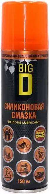 Big D силиконовая смазка (150 мл)