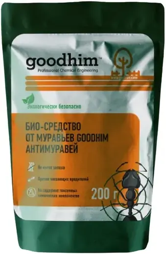 Goodhim Антимуравей био-средство от муравьев (200 г)