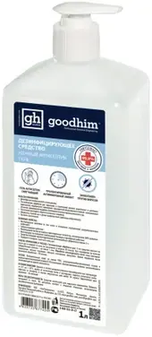 Goodhim Кожный Антисептик дезинфицирующее средство гель (1 л)