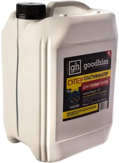 Goodhim Interplast AT суперпластификатор для теплых полов (10 л)