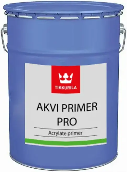 Тиккурила Akvi Primer Pro водоразбавляемая акрилатная грунтовка (20 л)