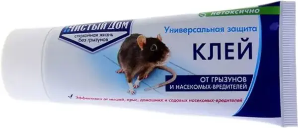 Чистый Дом клей от грызунов и насекомых (60 г)