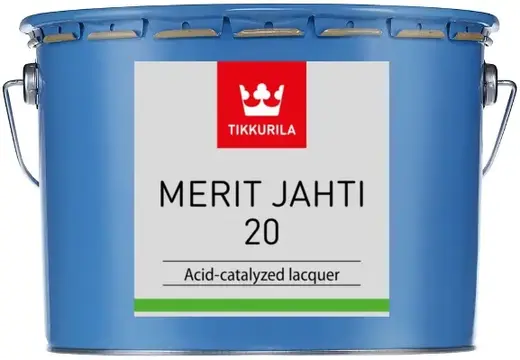 Тиккурила Merit Jahti 20 уретано-алкидный лак для деревянных поверхностей (3 л)