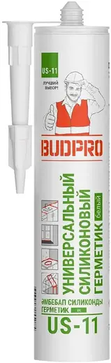 Budpro US-11 универсальный силиконовый герметик (240 мл)
