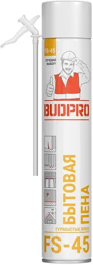 Budpro FS-45 бытовая монтажная пена (575 мл)