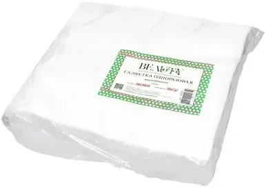 Igrobeauty Вафельные салфетки одноразовые из спанлейса (100 салфеток 300*300 мм)