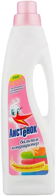 Аистенок с Витамином F и Экстрактом Алоэ-Вера бальзам-кондиционер детский (900 мл)