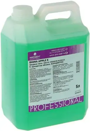 Просепт Professional Diona Apple E гель-мыло жидкое эконом-класса (5 л)