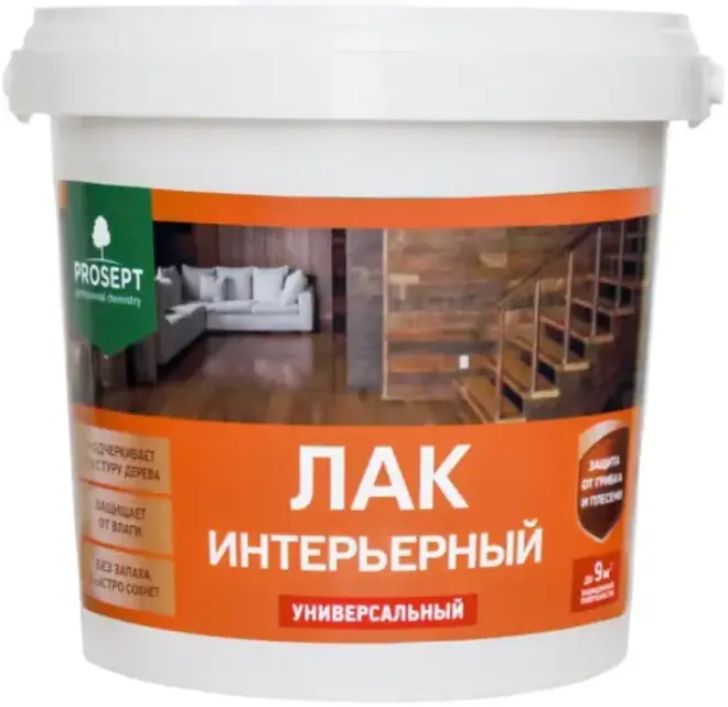 Просепт Интерьерный лак универсальный (900 мл)