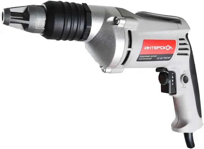 Интерскол Ш-8/700ЭР сетевой шуруповерт №39.1.0.10 (701 Вт 220 В)