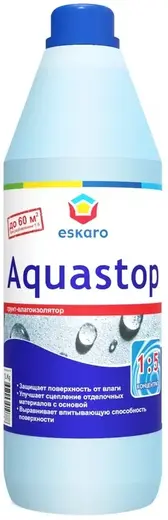 Eskaro Aquastop грунт-влагоизолятор глубокого проникновения (1 л)