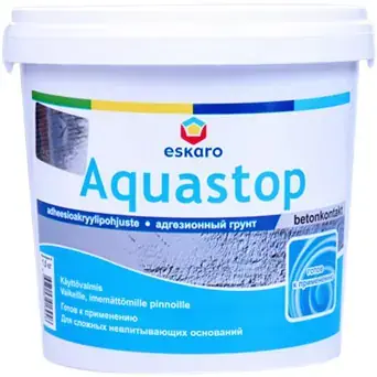 Eskaro Бетон-контакт Aquastop адгезионный грунт (1.5 кг)