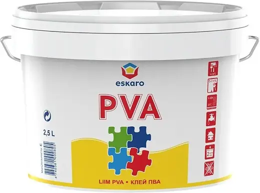 Eskaro PVA Liim клей ПВА для внутренних работ (2.5 л)