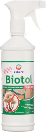 Eskaro Biotol Spray средство дезинфицирующее против плесени, мхов, лишайников (500 мл)