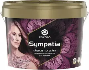 Eskaro Sympatia краска для потолков (9.5 л) белая