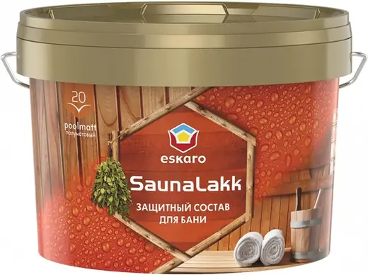 Eskaro Saunalakk защитный состав для бани (2.4 мл)